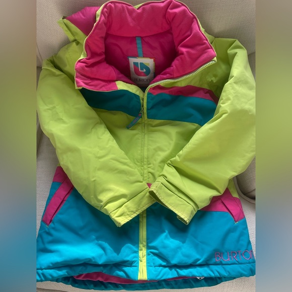 Burton Dryride waterproof girls size L (14) Snowboarding/ Skiing Jacket EUC - Picture 10 of 12